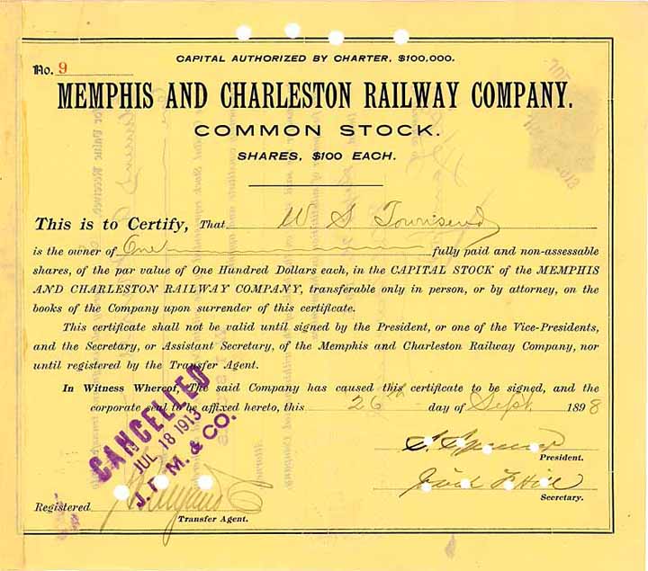Memphis & Charleston Railway