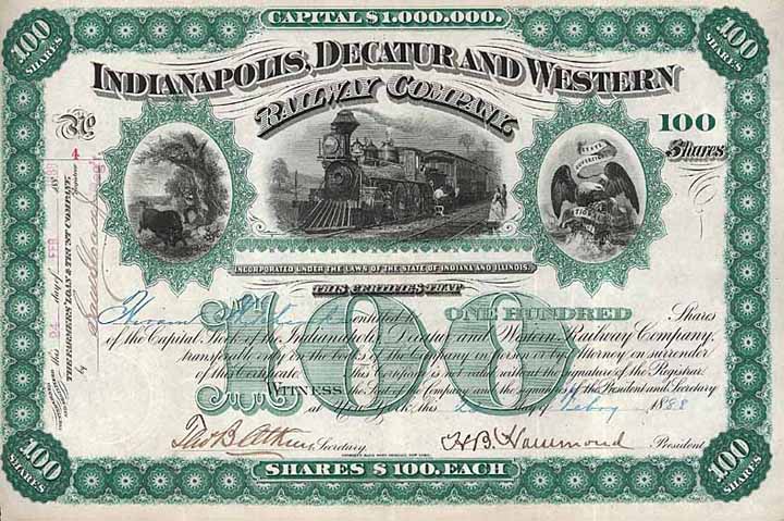 Indianapolis, Decatur & Western Railway
