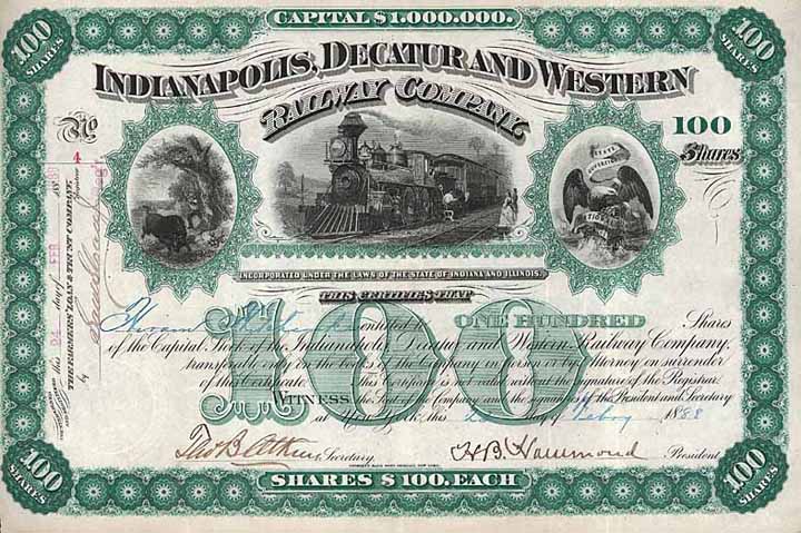 Indianapolis, Decatur & Western Railway