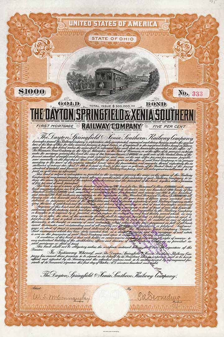 Dayton, Springfield & Xenia Southern Railway