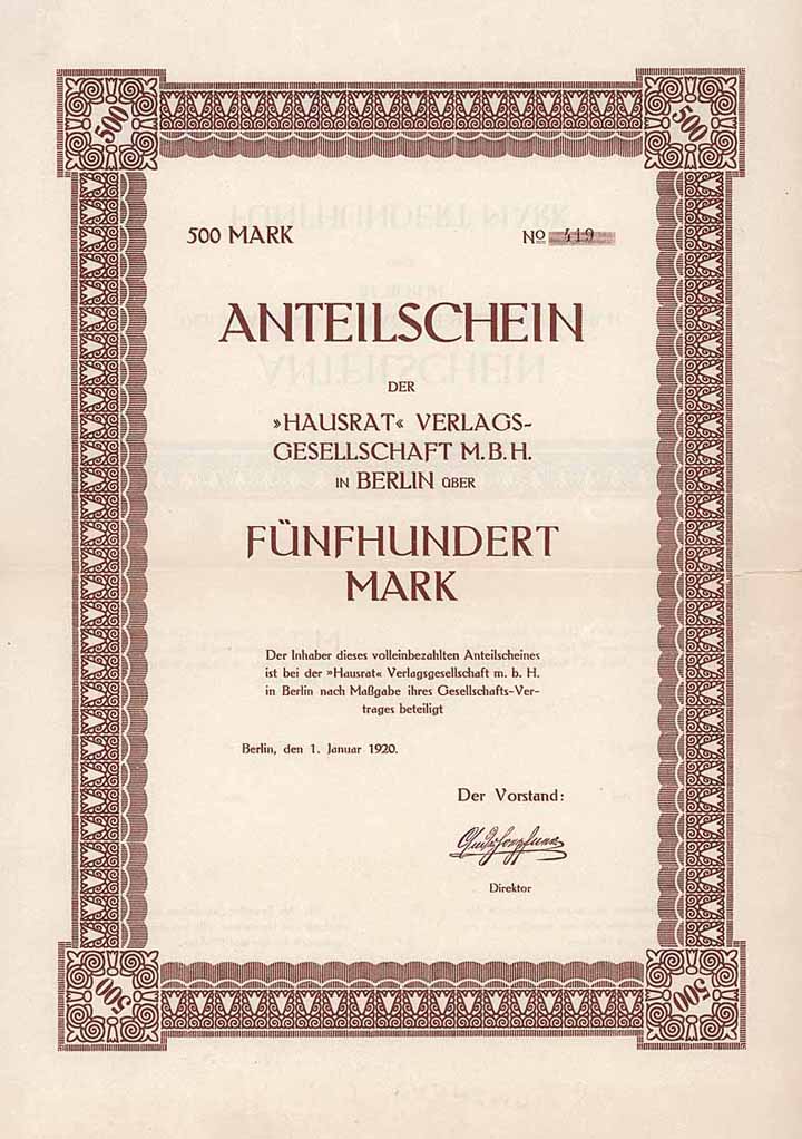 Hausrat Verlagsgesellschaft mbH