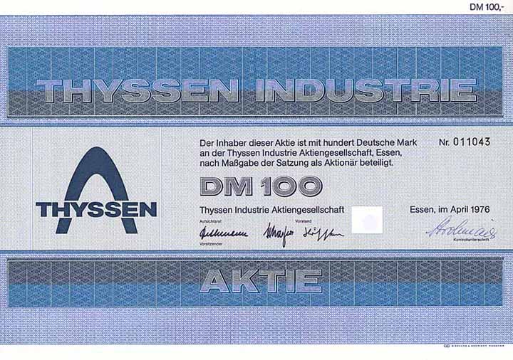 Thyssen Industrie AG