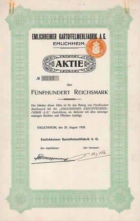 Emlichheimer Kartoffelmehlfabrik AG