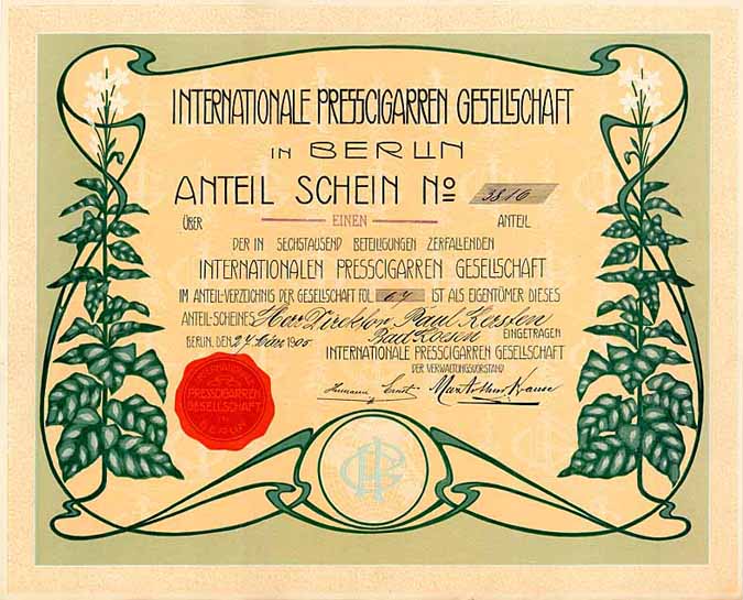 Internationale Presscigarren Gesellschaft