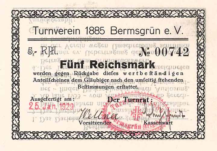 Turnverein 1885 Bermsgrün e.V.