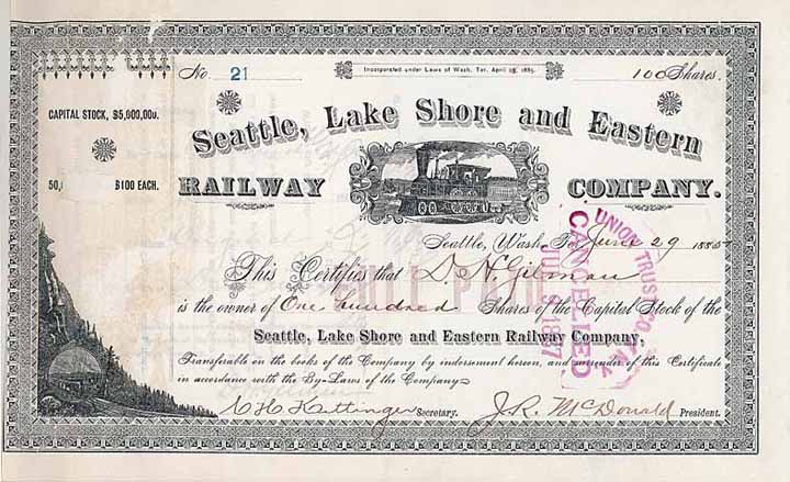 Seattle, Lake Shore & Eastern Railway