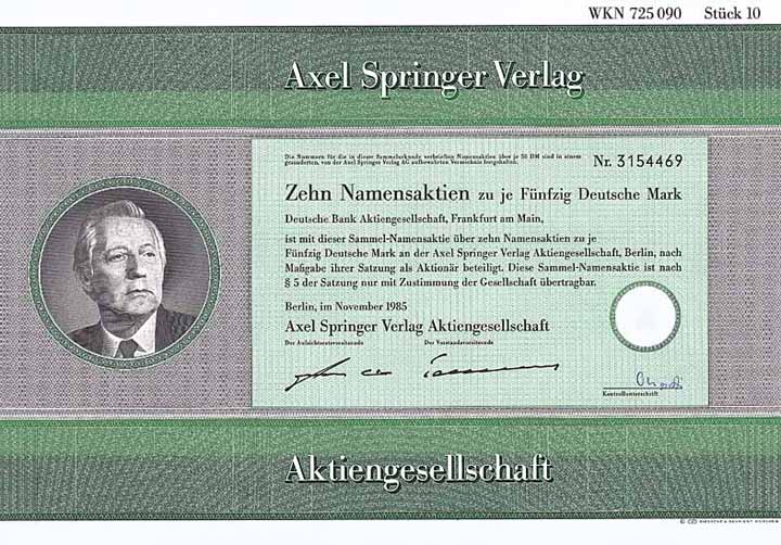 Axel Springer Verlag AG