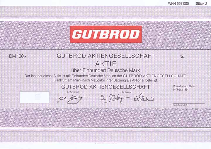 GUTBROD AG