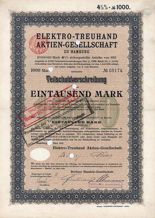 Elektro-Treuhand AG (OU Carl Fürstenberg)