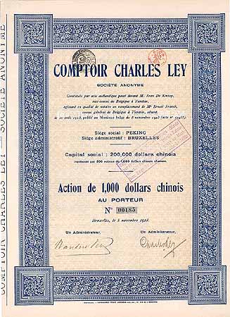 Comptoir Charles Ley S.A.