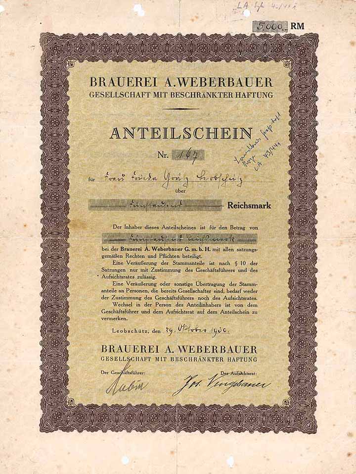 Brauerei A. Weberbauer GmbH