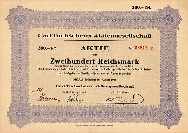 Carl Tuchscherer AG