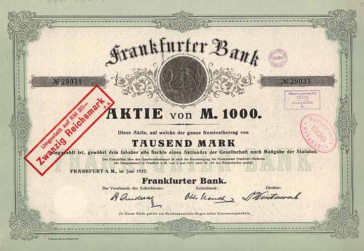 Frankfurter Bank