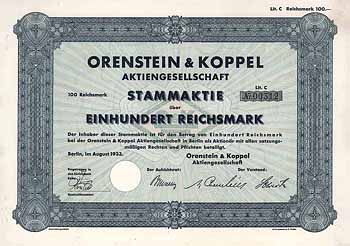 Orenstein & Koppel AG