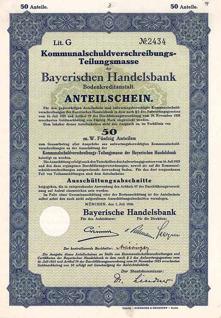 Bayerische Handelsbank