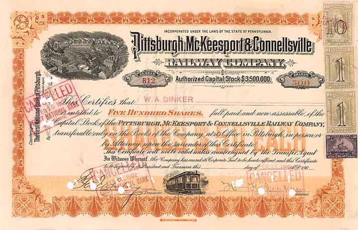 Pittsburgh, McKeesport & Connellsville Railway