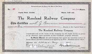 Roseland Railway Co.