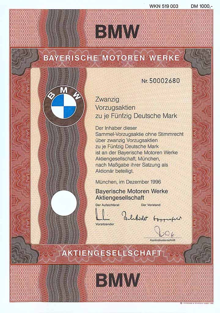 Bayerische Motoren Werke AG