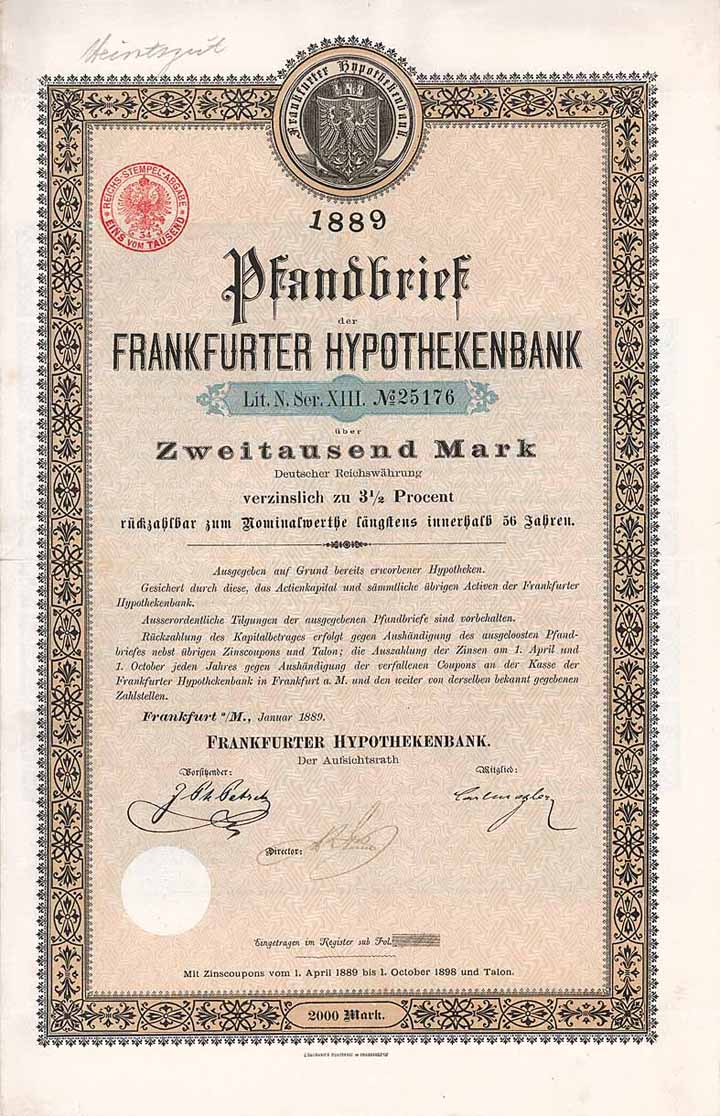 Frankfurter Hypothekenbank