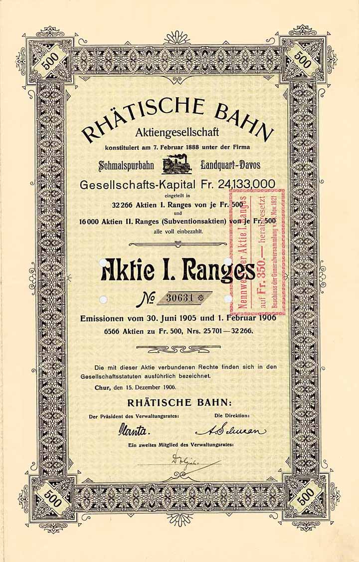 Rhätische Bahn A.-G.