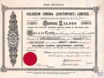 Coliseum Cinema (Southport) Ltd.