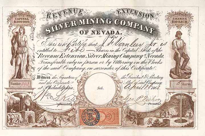 Revenue Extension Silver Mining Co. of Nevada