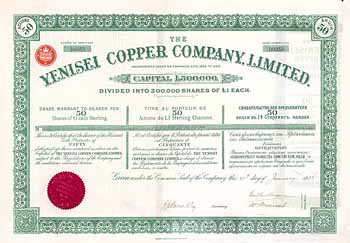 Yenisei Copper Co.