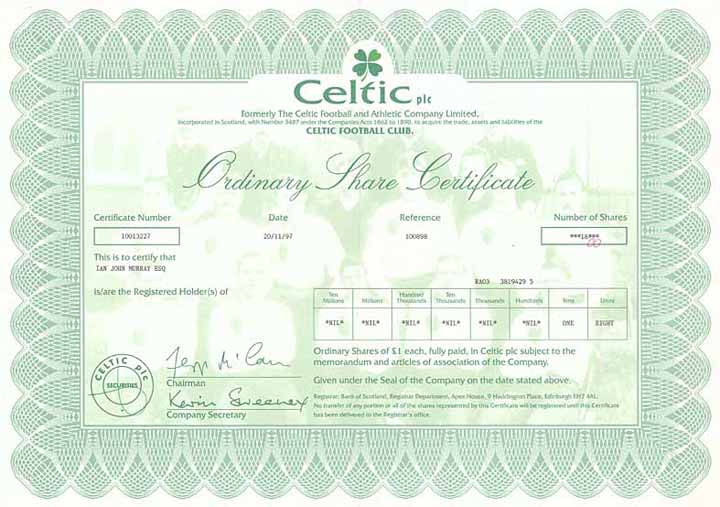 Celtic plc.