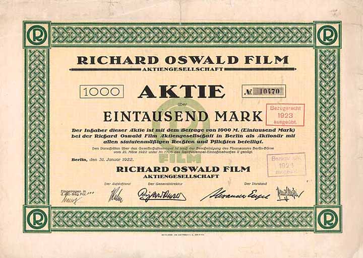 Richard Oswald Film AG