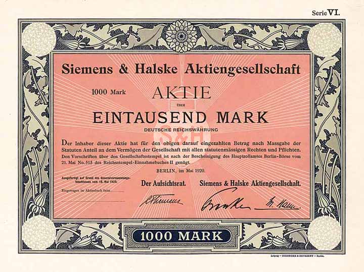 Siemens & Halske AG