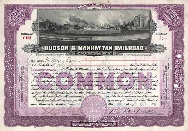 Hudson & Manhattan Railroad