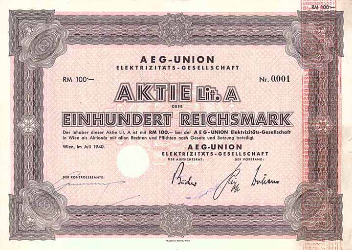 AEG-Union Elektrizitäts-Gesellschaft