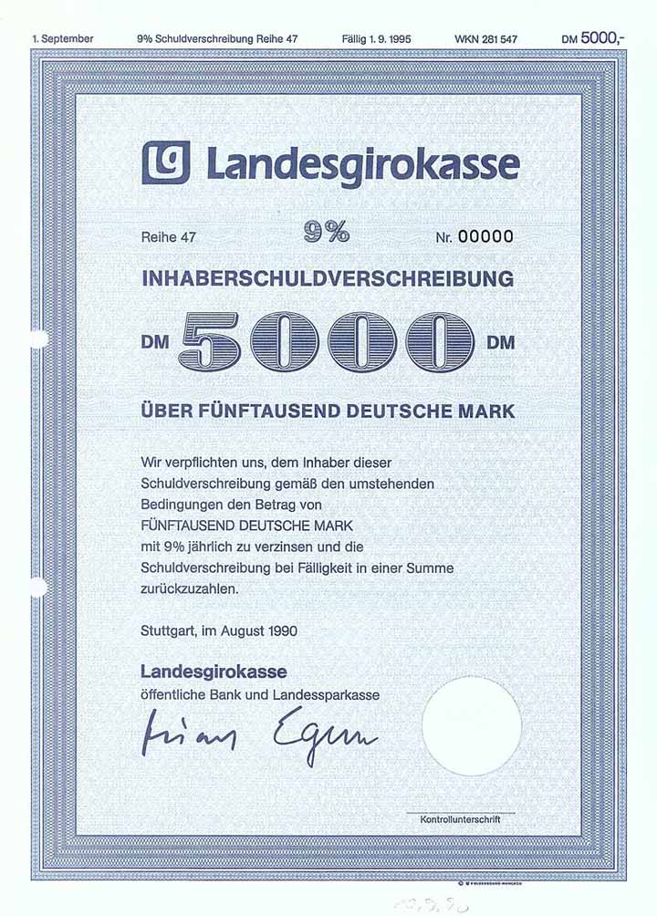 Landesgirokasse öffentliche Bank und Landessparkasse