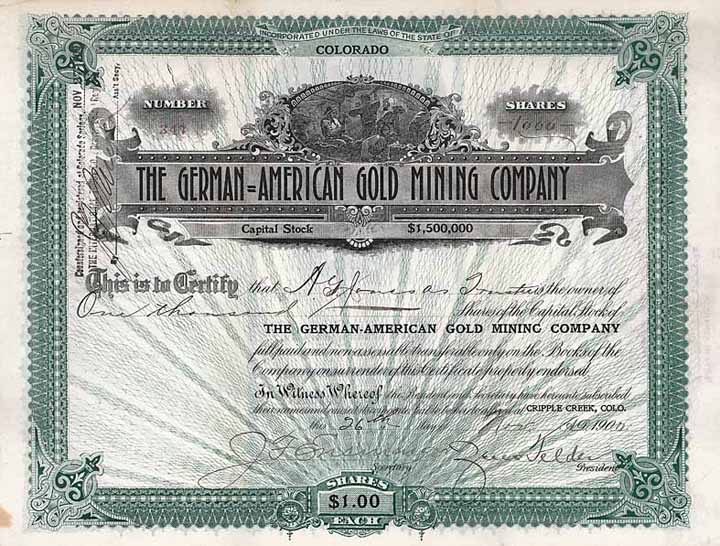 German-American Gold Mining Co.