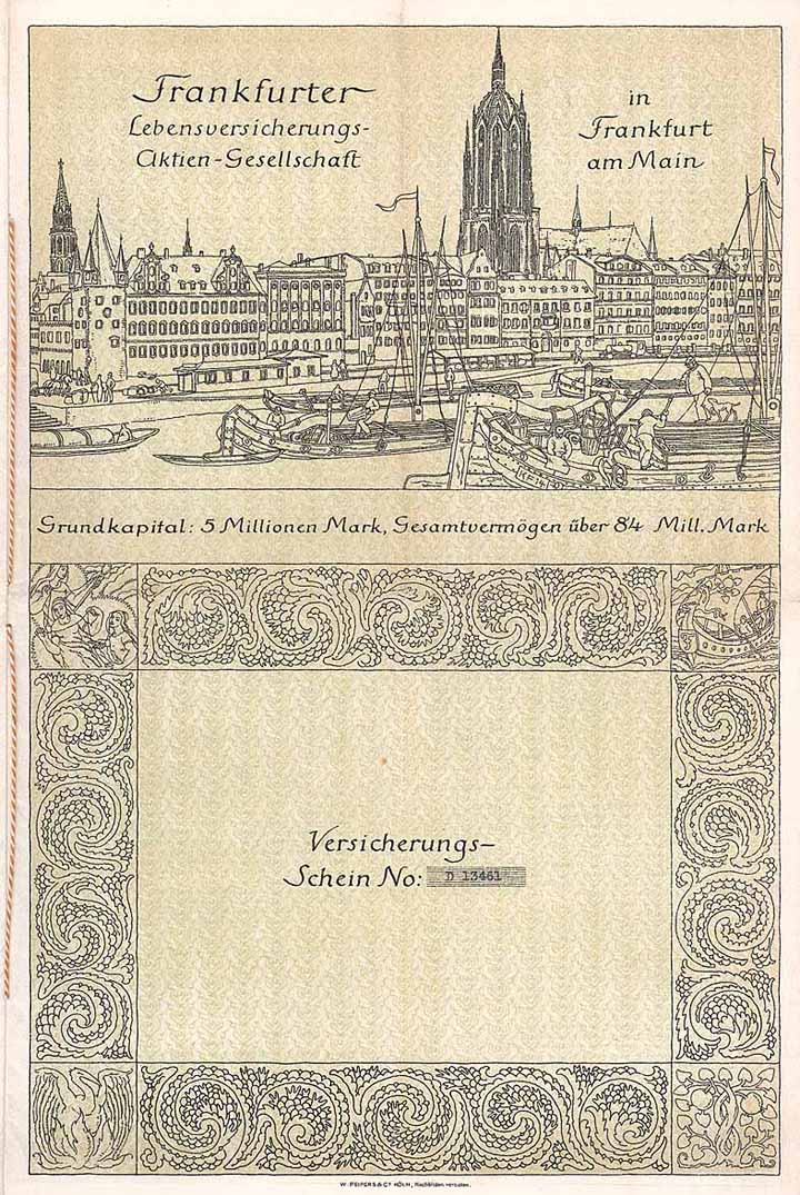 Frankfurter Lebensversicherungs-AG, Frankfurt a.M.