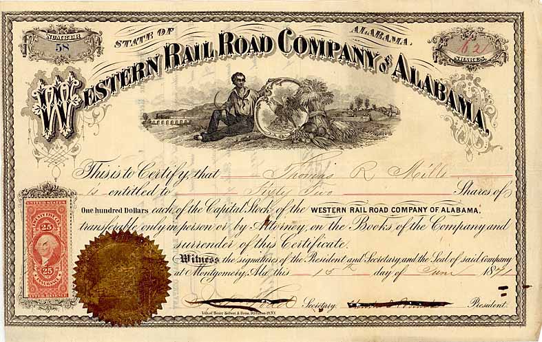 Western Railroad Co. of Alabama