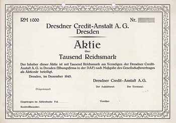 Dresdner Credit-Anstalt AG