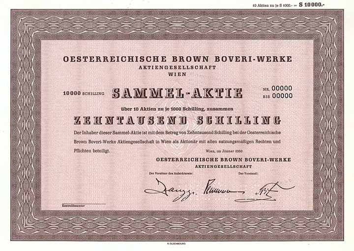 Österreichische Brown Boveri-Werke AG