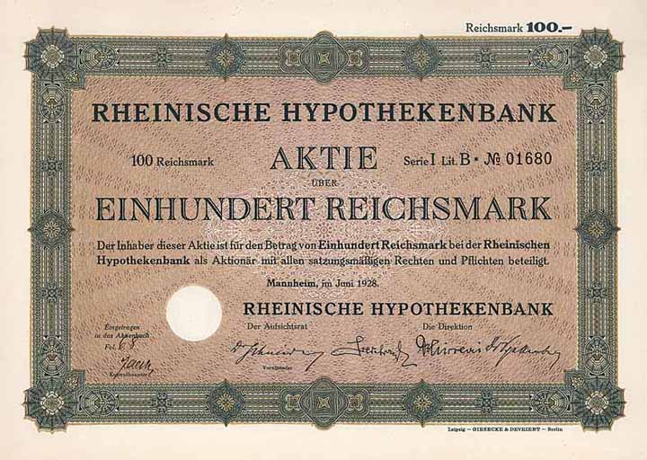 Rheinische Hypothekenbank