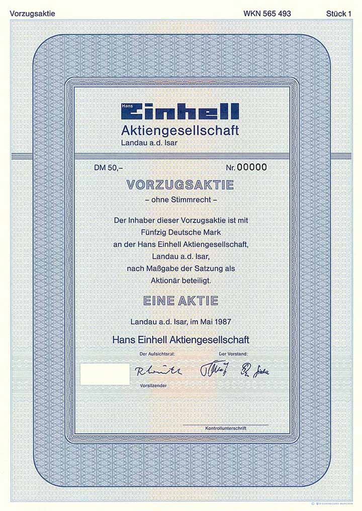 Hans Einhell AG