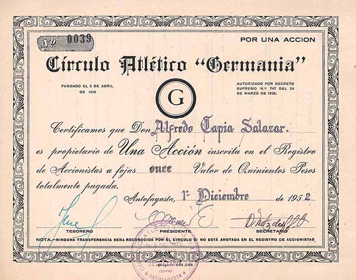 Circulo Atlético “Germania”