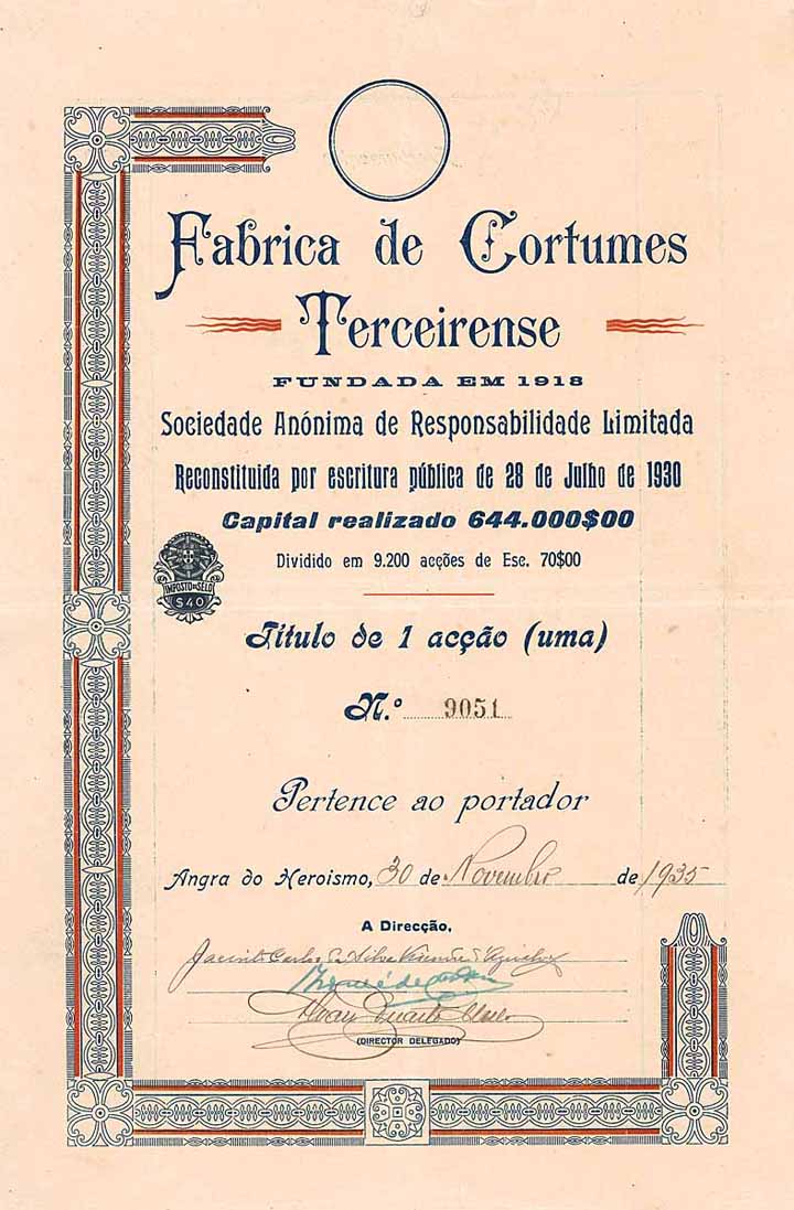 Fabrica de Cortumes Terceirense