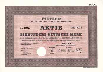 Pittler Maschinenfabrik AG