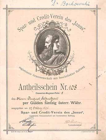 Spar- und Credit-Verein des “Janus” reg.Gen.m.b.H.