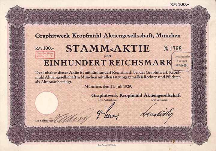 Graphitwerk Kropfmühl AG