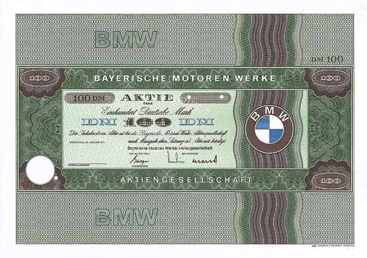 Bayerische Motoren Werke AG