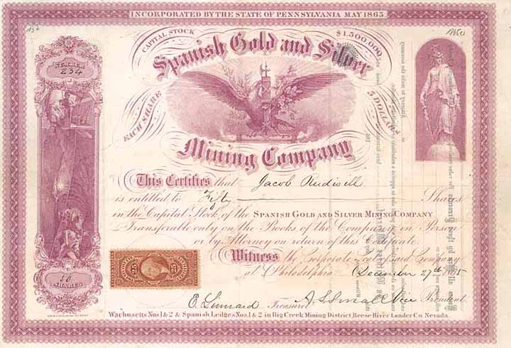 Spanish Gold and Silver Mining Co.