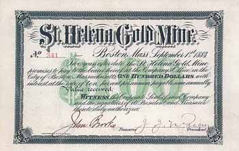 Saint Helena Gold Mine