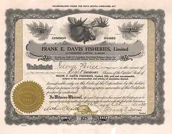 Frank E. Davis Fisheries Ltd.