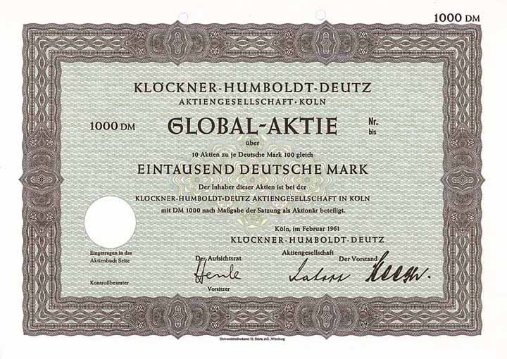 Klöckner-Humboldt-Deutz AG